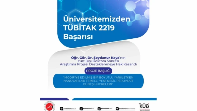 Akademisyenden TÜBİTAK başarısı