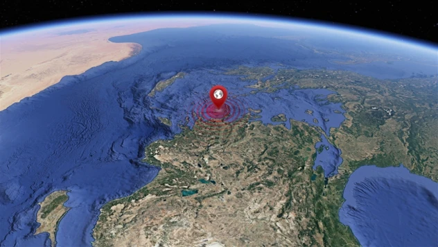 Akdeniz'de 5,8 Büyüklüğünde Deprem