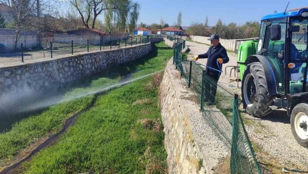 Alaca Belediyesi'nden Haşere ile Mücadele