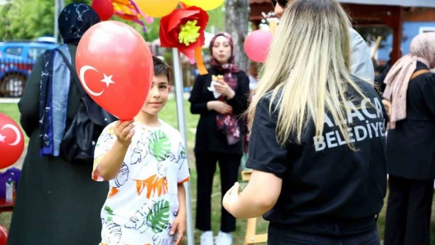 Alaca'da Minik Öğrenciler Doyasıya Eğlendi