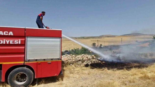 Alaca İtfaiyesinden Tarla Yangınları İçin Uyarı