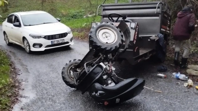 Alaplı'da Pat Pat Kazası: 2 Yaralı