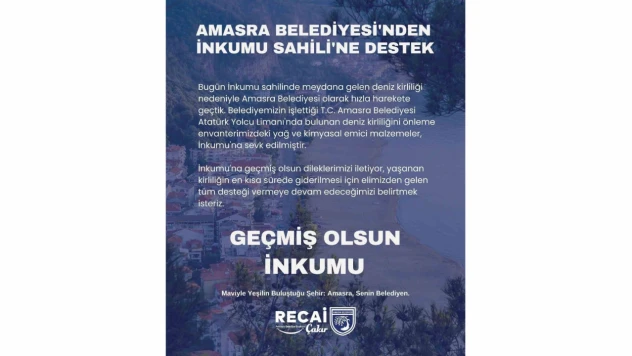 Amasra'dan İnkumu'na Malzeme Desteği