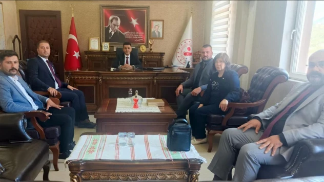 Anahtar Parti'den Kaymakam Karaselvi'ye Ziyaret