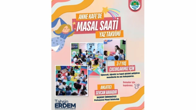 Anne Kafe'de Masal Saati Başlıyor!