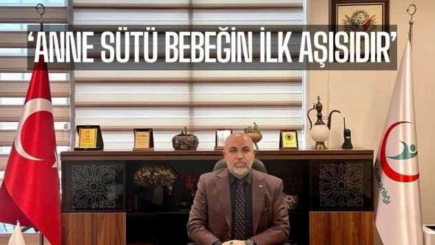Anne sütü bebeğin ilk aşısıdır