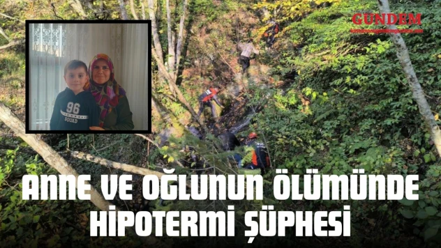 Anne ve Oğlunun Ölümünde Hipotermi Şüphesi