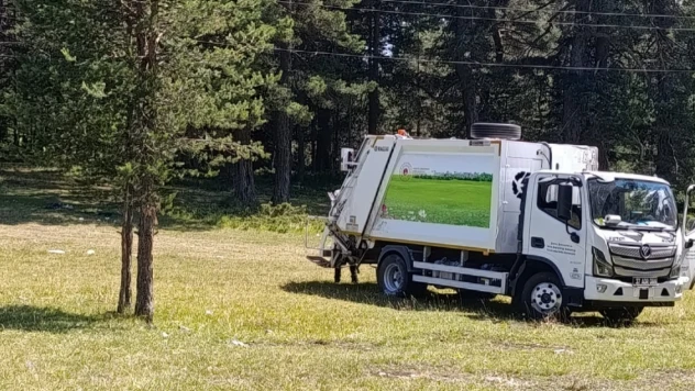 Araç Belediyesi'nden Yayla ve Ormanlık Alanlarda Temizlik Çalışması