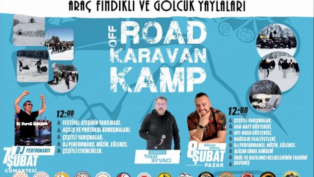 Araç'ta 5. Yayla Kış Festivali 7–8 Şubat'ta Yapılacak
