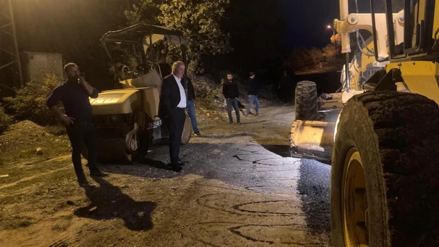 Araç'ta Sıcak Asfalt Çalışmaları Başladı