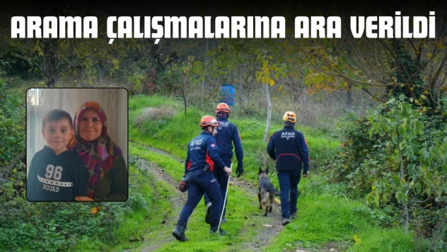 Arama Çalışmalarına Ara Verildi