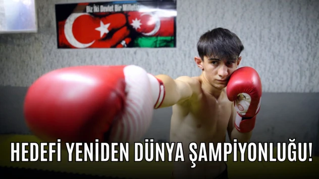 'Atom Karınca' Hamza'nın Hedefi Yeniden Dünya Şampiyonluğu!