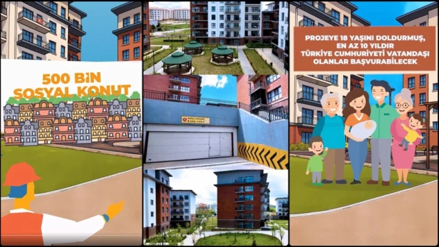 Bakan Kurum, Konut Projesinin Detaylarını Paylaştı