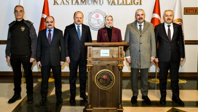 Bakan Yardımcısı Yenigün'den Kastamonu Valiliğine ziyaret