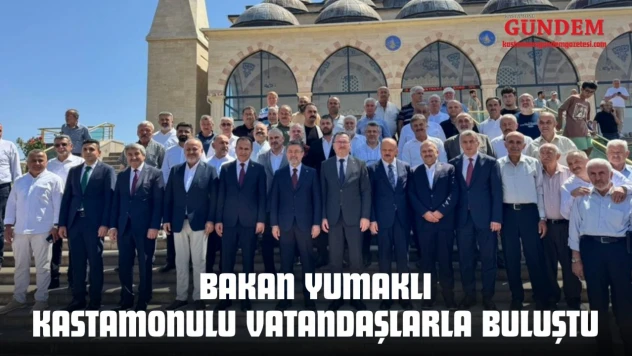 Bakan Yumaklı Kastamonulu Vatandaşlarla Buluştu