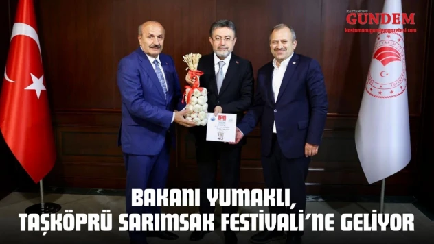 Bakanı Yumaklı, Taşköprü Sarımsak Festivali'ne Geliyor