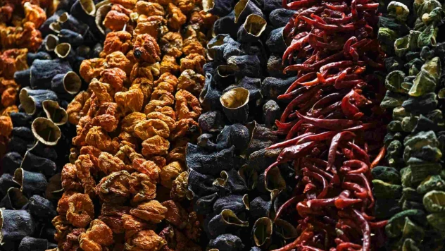 Balkonlar ve Avlular Kurutmalıklarla Renkleniyor