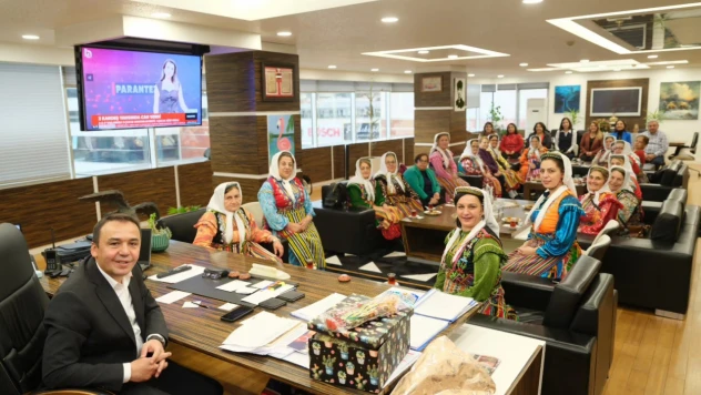 Baltacı, Azdavaylı Kadınları Makamında Ağırladı