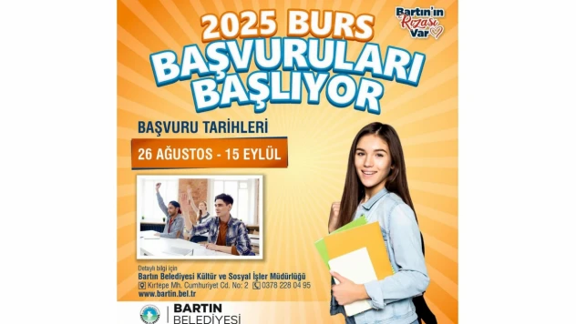 Bartın Belediyesi'nden Öğrencilere Burs Müjdesi