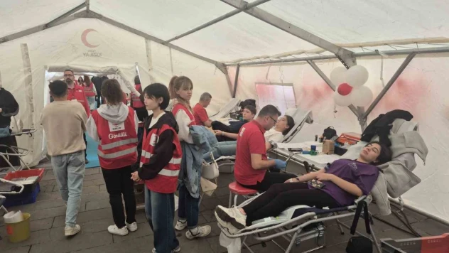 Bartın'da 8 Saatte 174 Kişi Kan Bağışında Bulundu
