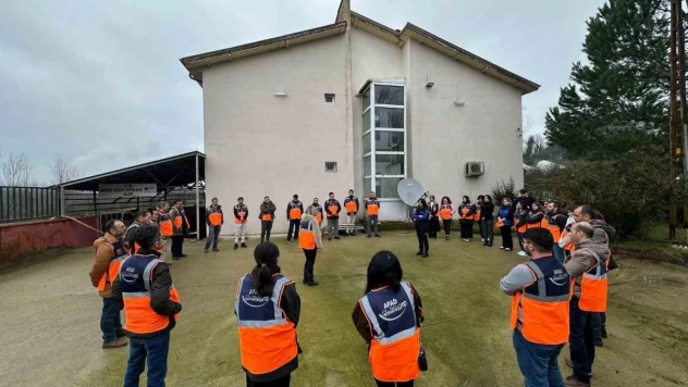 Bartın'da AFAD Gönüllülerine Farkındalık Eğitimi