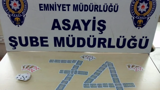 Bartın'da Kumar Baskını