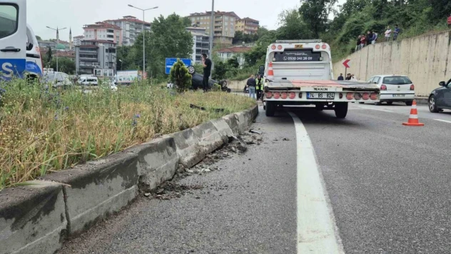 Bartın'da Otomobil Takla Attı: 1 Yaralı
