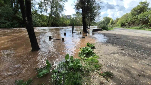 Bartın Irmağı Taşmaya Başladı
