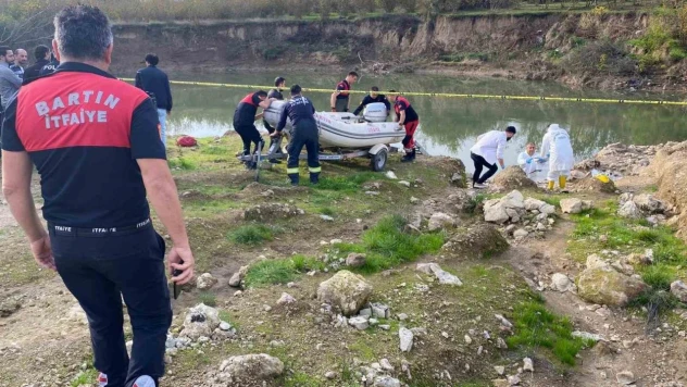 Bartın Irmağında Ceset Bulundu