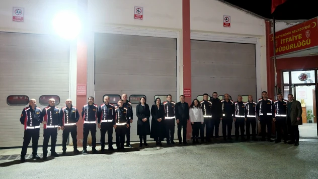 Başkan Baltacı'dan Belediye Personeline Yeni Yıl Ziyareti