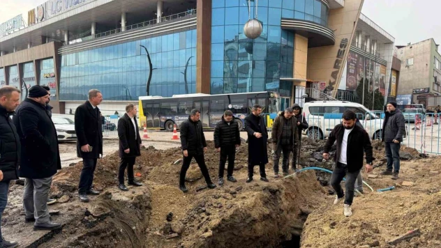 Başkan Çetinkaya, Çalışmaları Yerinde İnceledi