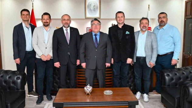Rektör Özölçer'e Ziyaret