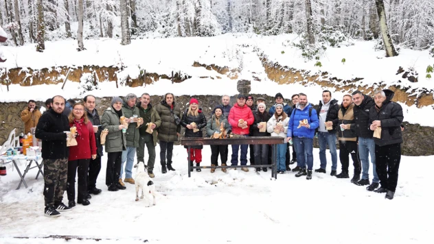 Başkan Erdem Basın Mensuplarıyla Kent Ormanı'nda Bir Araya Geldi