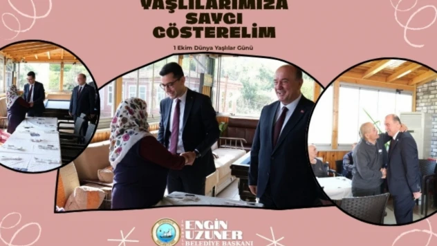 Başkan Uzuner, Yaşlılar Günü'nde Sorumluluk Bilincine Dikkat Çekti
