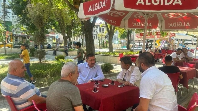 Başkan Vidinlioğlu saha gezilerini sürdürüyor
