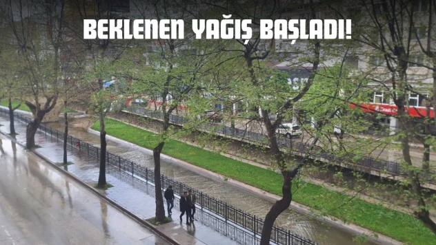 Beklenen Yağış Başladı!