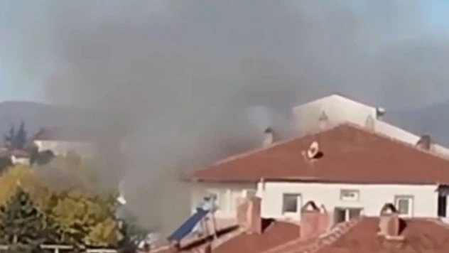 Bolu'da Apartman Dairesi Alev Alev Yandı