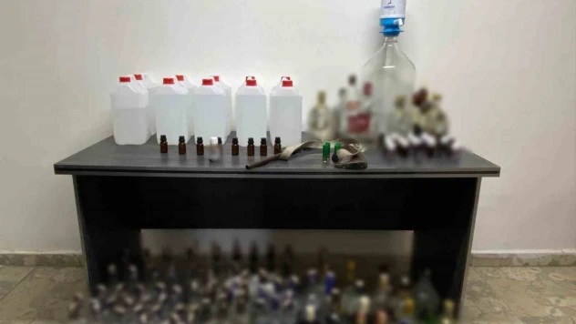 Bolu'da Kaçak İçki Operasyonu