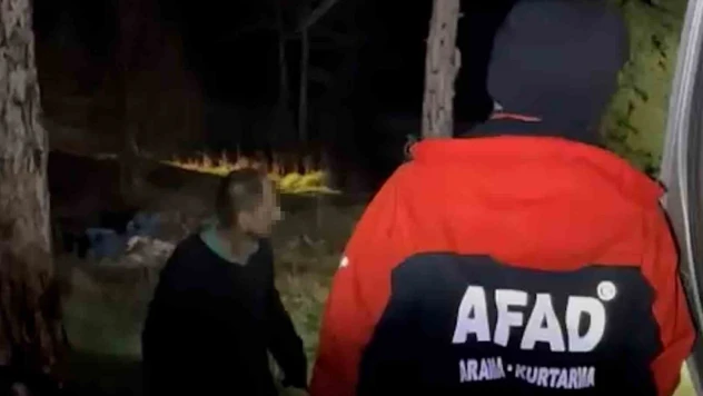 Bolu'da Kaybolan Zihinsel Engelli Vatandaş 20 Saat Sonra Sağ Bulundu