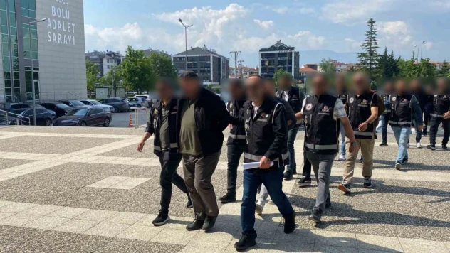 Bolu'da Operasyon: 6 Gözaltı