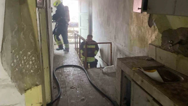 Bolu'da Yangın Paniği