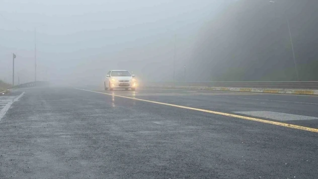 Bolu Dağı'nda Sis Etkili Oluyor