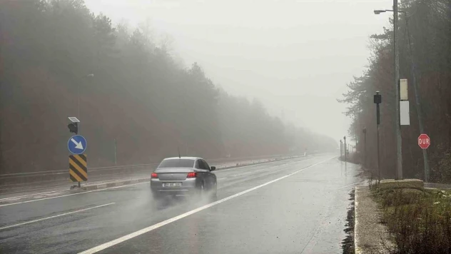 Bolu Dağı'nda Görüş Mesafesi 30 Metreye Düştü
