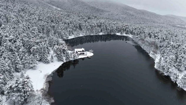 Bolu'nun İncisi Beyaza Büründü