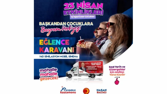 Bu Karavan Eğlence İçin Dolaşacak