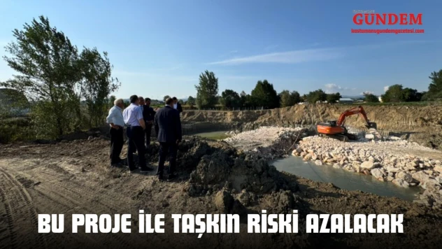 Bu Proje İle Taşkın Riski Azalacak