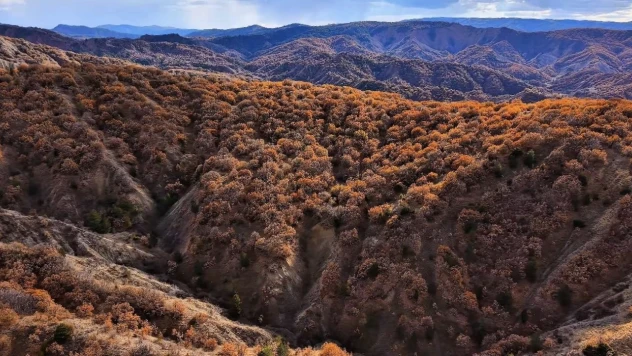 Çankırı'da Mest Eden Sonbahar Manzaraları