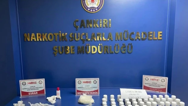 Çankırı'da Uyuşturucuyla Yakalanan 2 Şüpheli Tutuklandı
