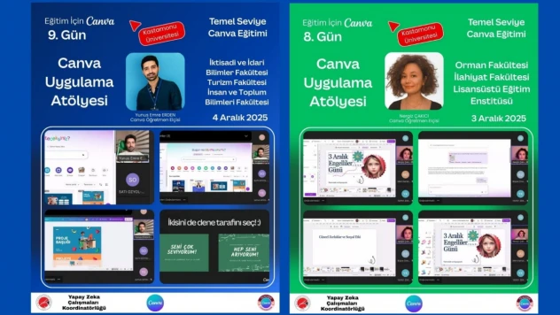 Canva Eğitimleri Tamamlandı