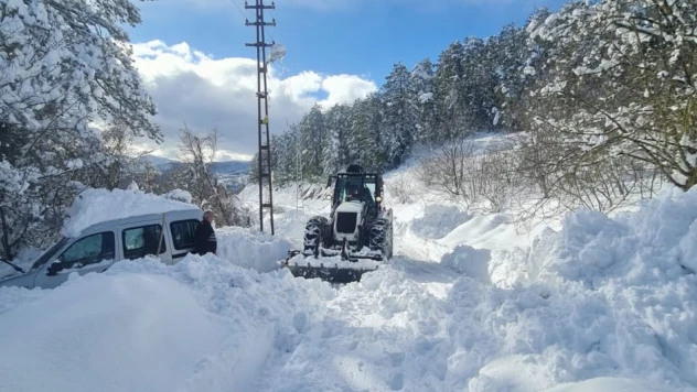 Çatalzeytin'de Kapalı Yollar Ulaşıma Açılıyor